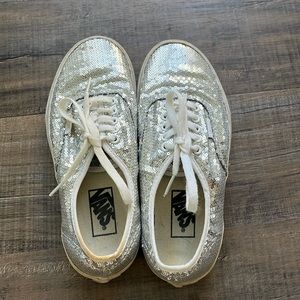 Silver sequence Vans